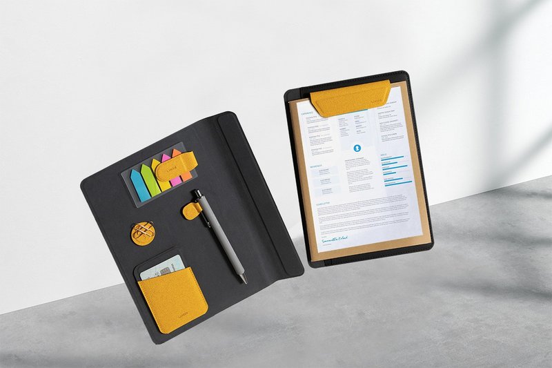 LHiDS Magnetic Storage Notebook 2.0(A5) - Classic Yellow - Notebooks & Journals - Other Materials 