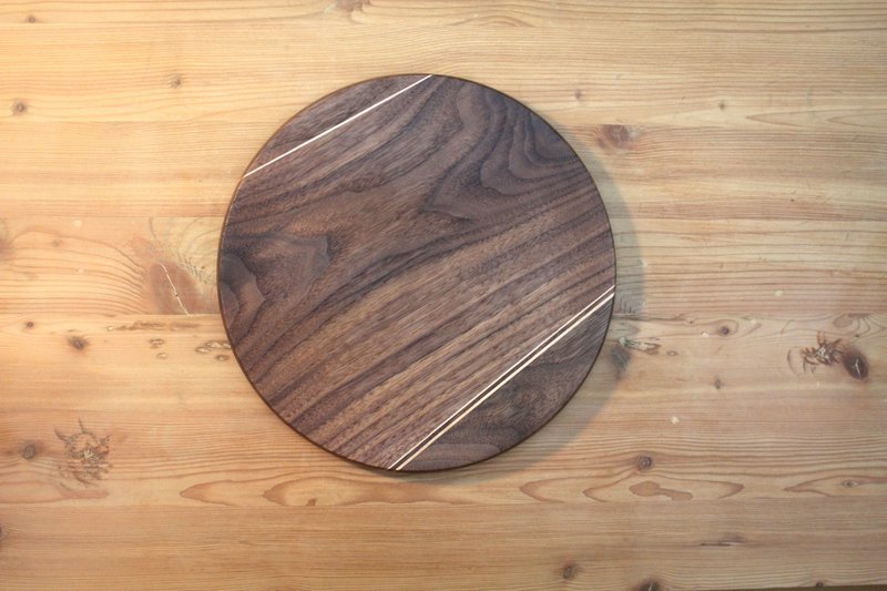 Round platter - Plates & Trays - Wood Brown