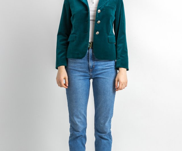 ジャケット Etro Velvet Cropped Jacket ETRO - Velvet cropped jacket | Leam Roma - Luxury Shopping