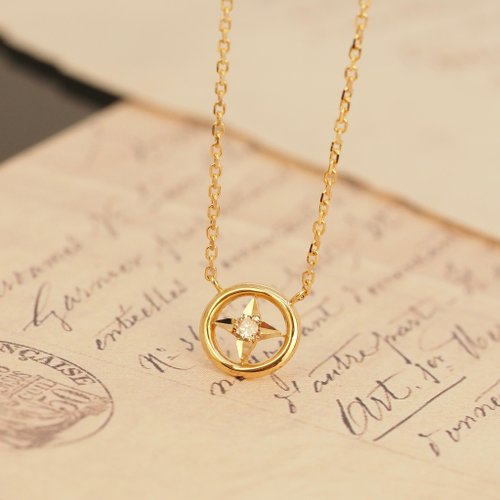 IRIZA Jewellery 18K金指路之星項鏈18K Gold The Guiding Star Necklace
