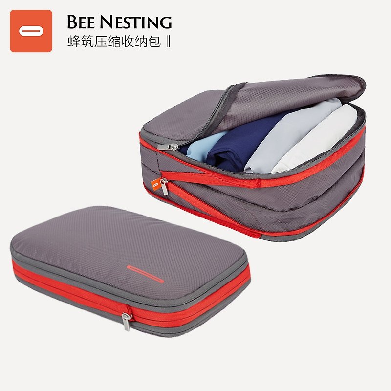 Compressible &water proof Packing Cubes bag for travel and business 9L2PCS - Storage - Nylon 
