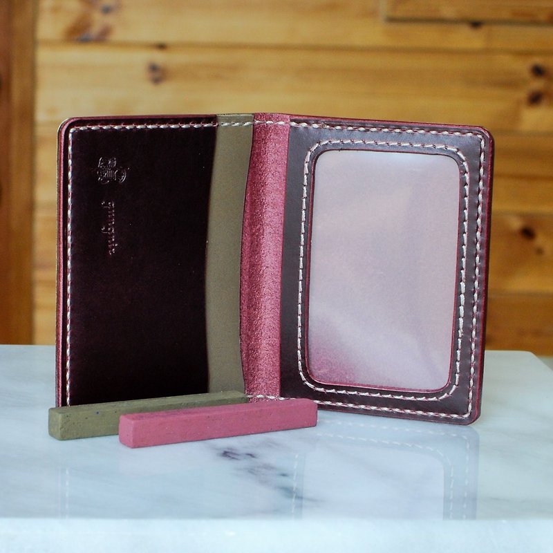 Bi-fold pass case No.10 Buttero - ID & Badge Holders - Genuine Leather Multicolor