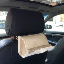 Tissue CASE hanging with adjustable paracord for car / home