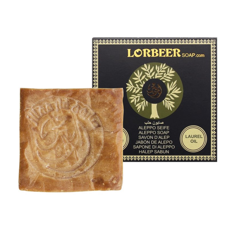 Syria's Lobel Aleppo Cellar Handmade Purifying Shampoo Ancient Soap 30% Laurel Oil 135g - Soap - Other Materials Brown