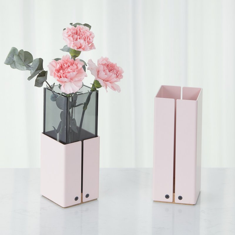 [At-home epidemic prevention aesthetic life group] camino SANTA small pen holder + medium vase healing storage bottle - เซรามิก - วัสดุอื่นๆ หลากหลายสี