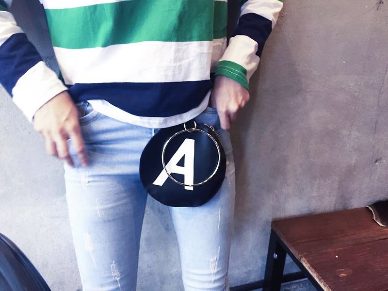 AM0000 ||| Circle A 3 way Multipurpose Unisex Waist Bag Black 15% off pre-order - Other - Polyester Black