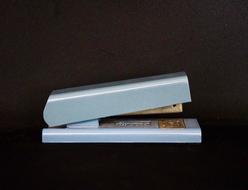 U.S. Made Blue Grey Textured Stapler - Staplers - Other Metals 