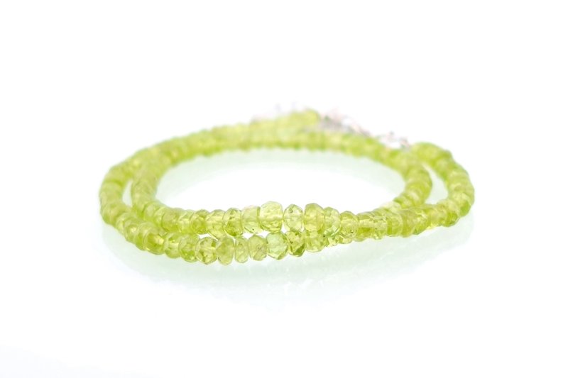 Polygram Jewelry - Natural Stone Double Circle Bracelet - Bracelets - Gemstone 