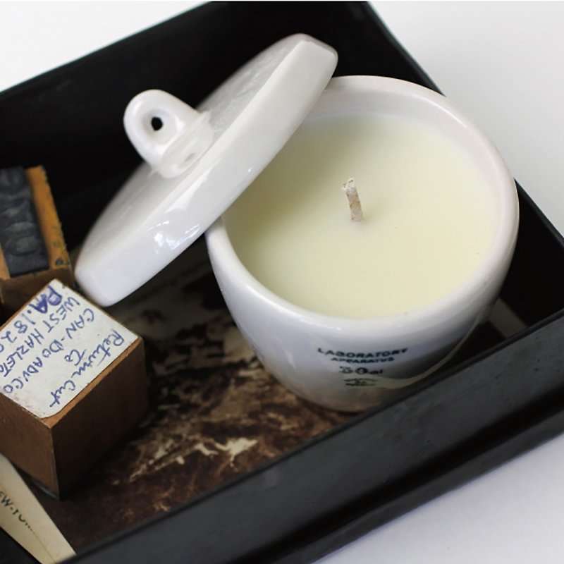 SCIENTIFIC CANDLE 50ml Organic Pure Natural Scented Candle - Fragrances - Porcelain White