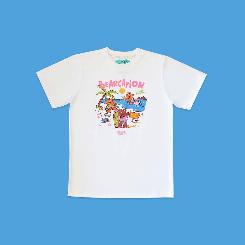 DADDY | Bearcation T-shirt unisex t-shirt - 女 T 恤 - 其他材質 