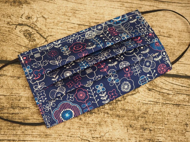 Handmade cotton mask - Face Masks - Cotton & Hemp Multicolor