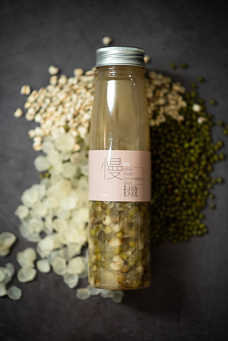 Slow Cooker Xiao Qingxin【Mung Bean, Barley, Saponin and Rice Snow Fungus Drink】 A healthy dessert suitable for all seasons - เค้กและของหวาน - อาหารสด 