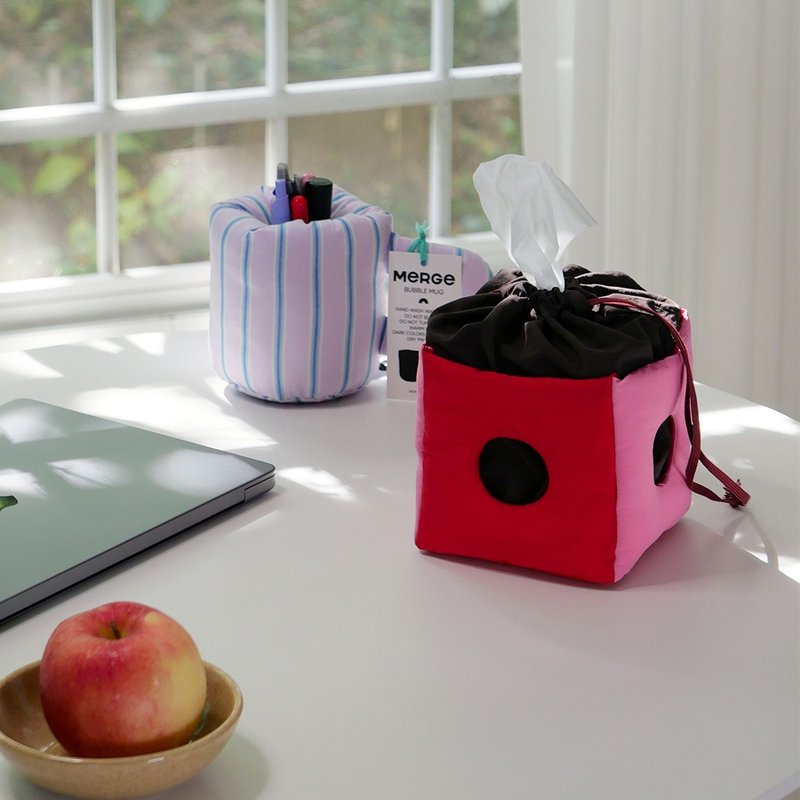 Punching basket 1x1 - Red+Pink - Shelves & Baskets - Other Materials Red