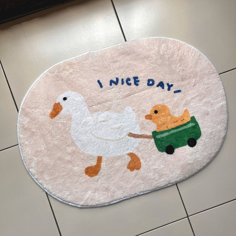 Floor Mat | Lovely Day Duck and Goose Footprint Carpet - Rugs & Floor Mats - Other Materials 