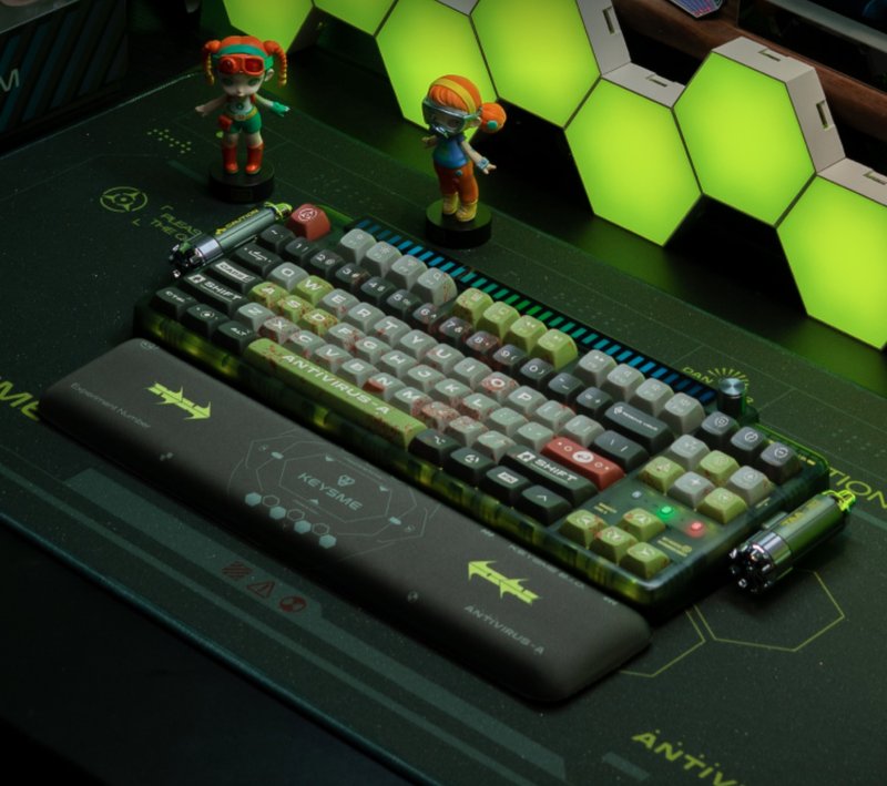 Lunar01 Ghost Ship Wireless Mechanical Keyboard Windows | Android | Mac | Linux - อุปกรณ์เสริมคอมพิวเตอร์ - วัสดุอื่นๆ หลากหลายสี