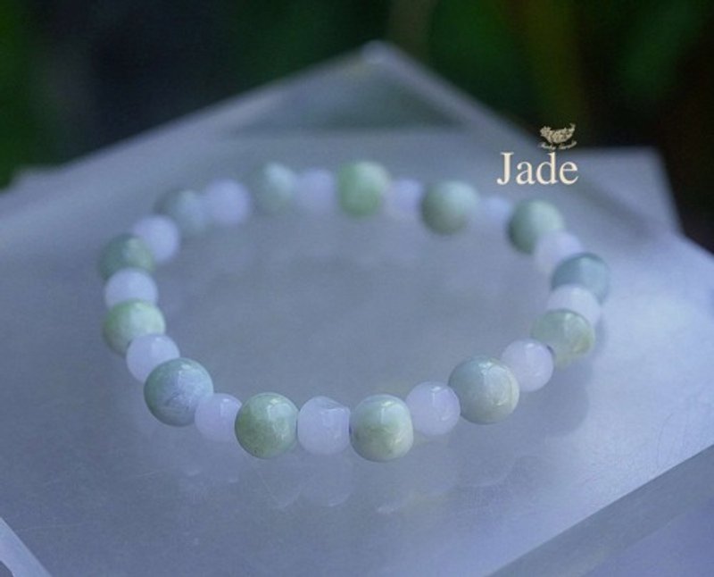 Myanmar Jade Bracelet 1619 - สร้อยข้อมือ - เครื่องเพชรพลอย 