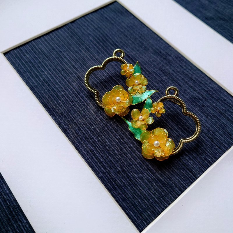 seasonal earrings - ต่างหู - เรซิน 