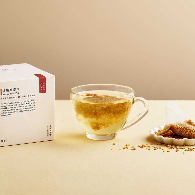 幫助消化【纖纖蕎麥茶12入】無咖啡因 冷泡茶 - 茶葉/茶包/水果茶 - 新鮮食材 