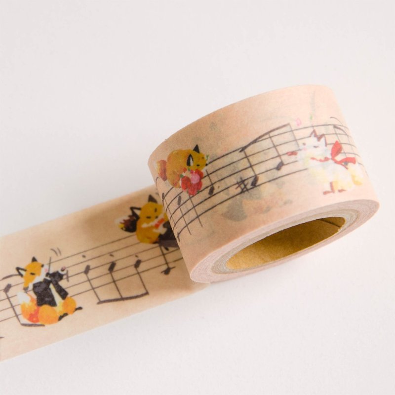Musician Paper tape - มาสกิ้งเทป - กระดาษ สีส้ม