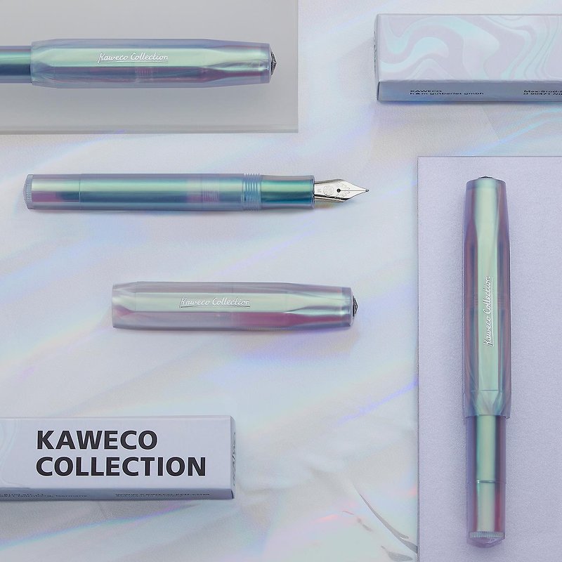 Kaweco COLLECTION Fountain Pen Iridescent Pearl - ปากกาหมึกซึม - เรซิน ขาว