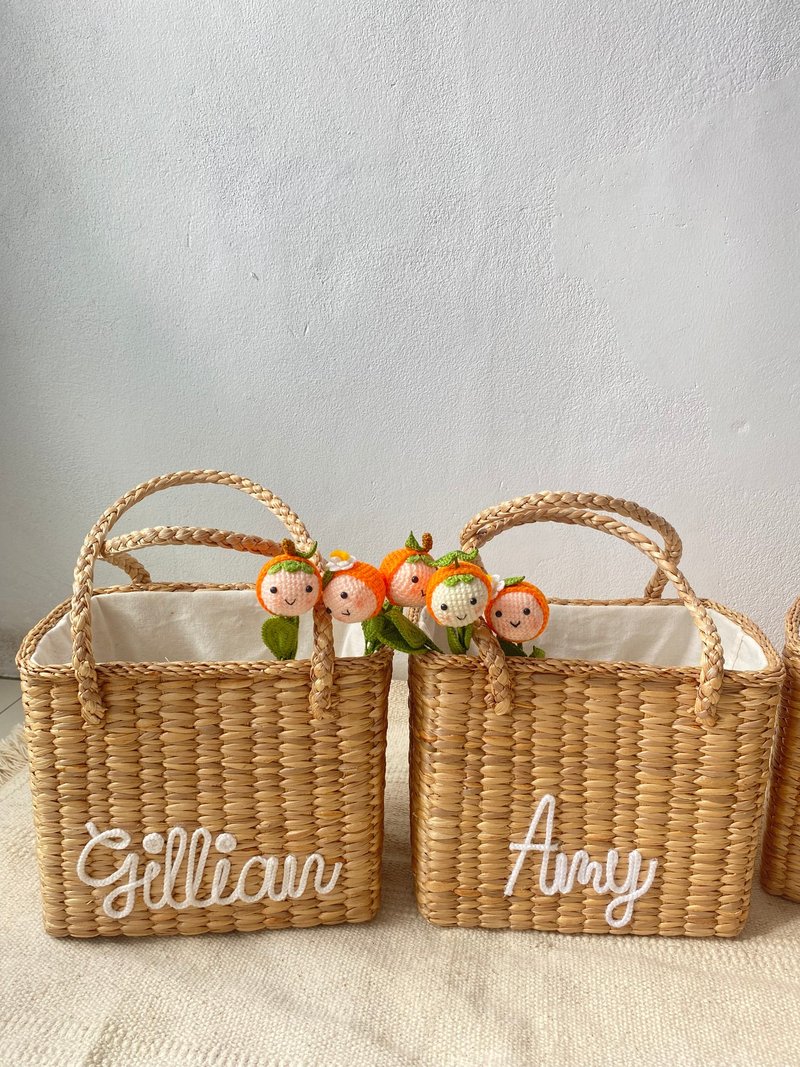 ของขวัญ สั่งทำพิเศษ Personalized Wedding Unique - กระเป๋าถือ - ไม้ไผ่ 