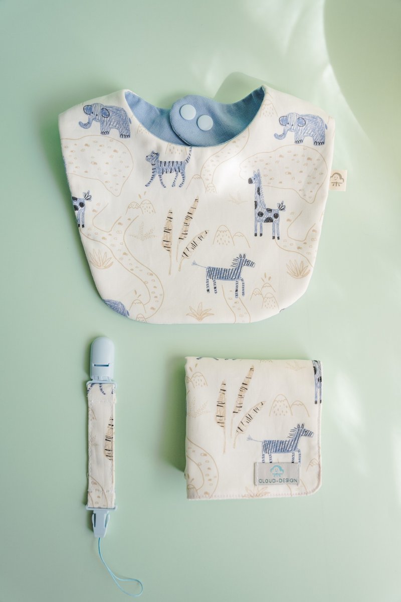 Moriyama Zoo Mid-Moon Gift Box Set - Baby Gift Sets - Cotton & Hemp White