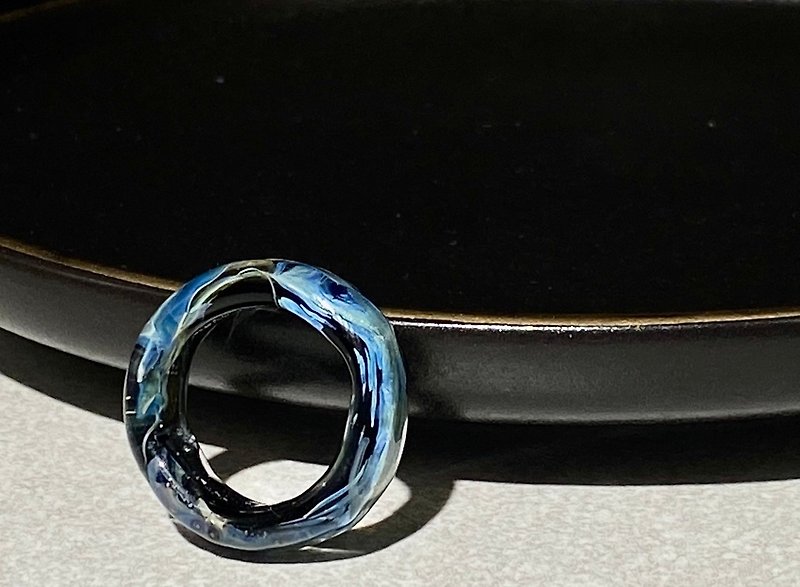 Huluhulu/glass ring/ring - General Rings - Glass 