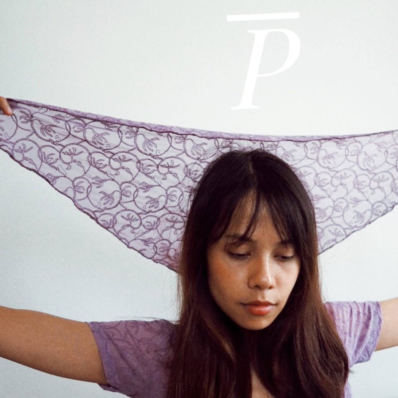 Women Head Scarf (Purple), Hairband, Headband - 髮夾/髮圈 - 聚酯纖維 紫色