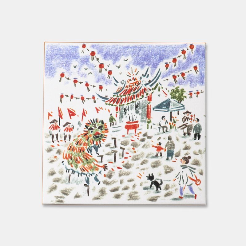 油夢招吸油面紙-梔子花香(來福遊台北之旺旺慈祐宮) 台灣紀念品/ - 臉部清潔/洗面乳/卸妝 - 濃縮/萃取物 