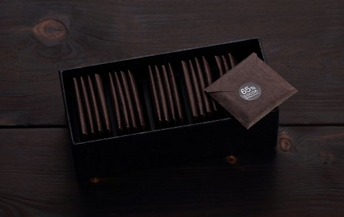黑方巧克力 65%經典巧克力薄片 【黑方巧克力】