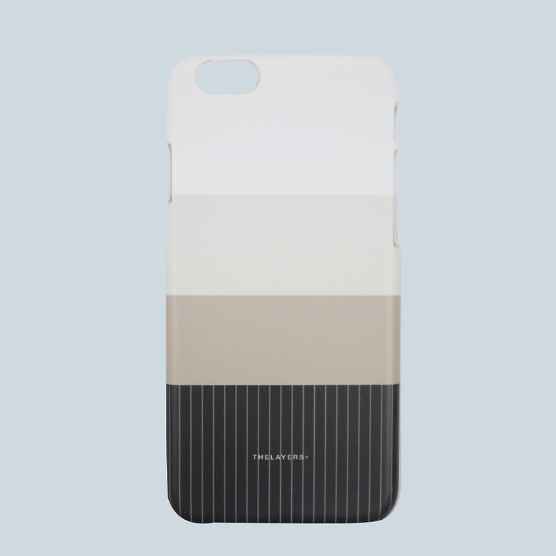 GRAPHIC PRINT - CHARCOAL Custom Phone Case - เคส/ซองมือถือ - พลาสติก สีดำ