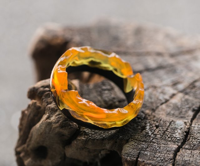 Custom Women's Epoxy Resin Rings -WR-RR-Cust