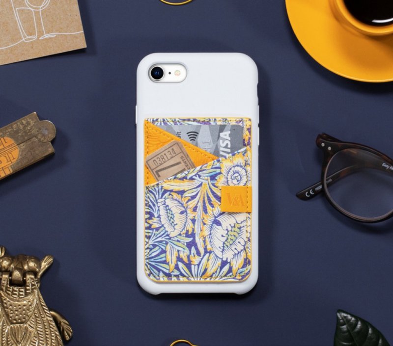 British Bookaroo Mobile Card Holder William Morris - Phone Accessories - Other Materials Multicolor