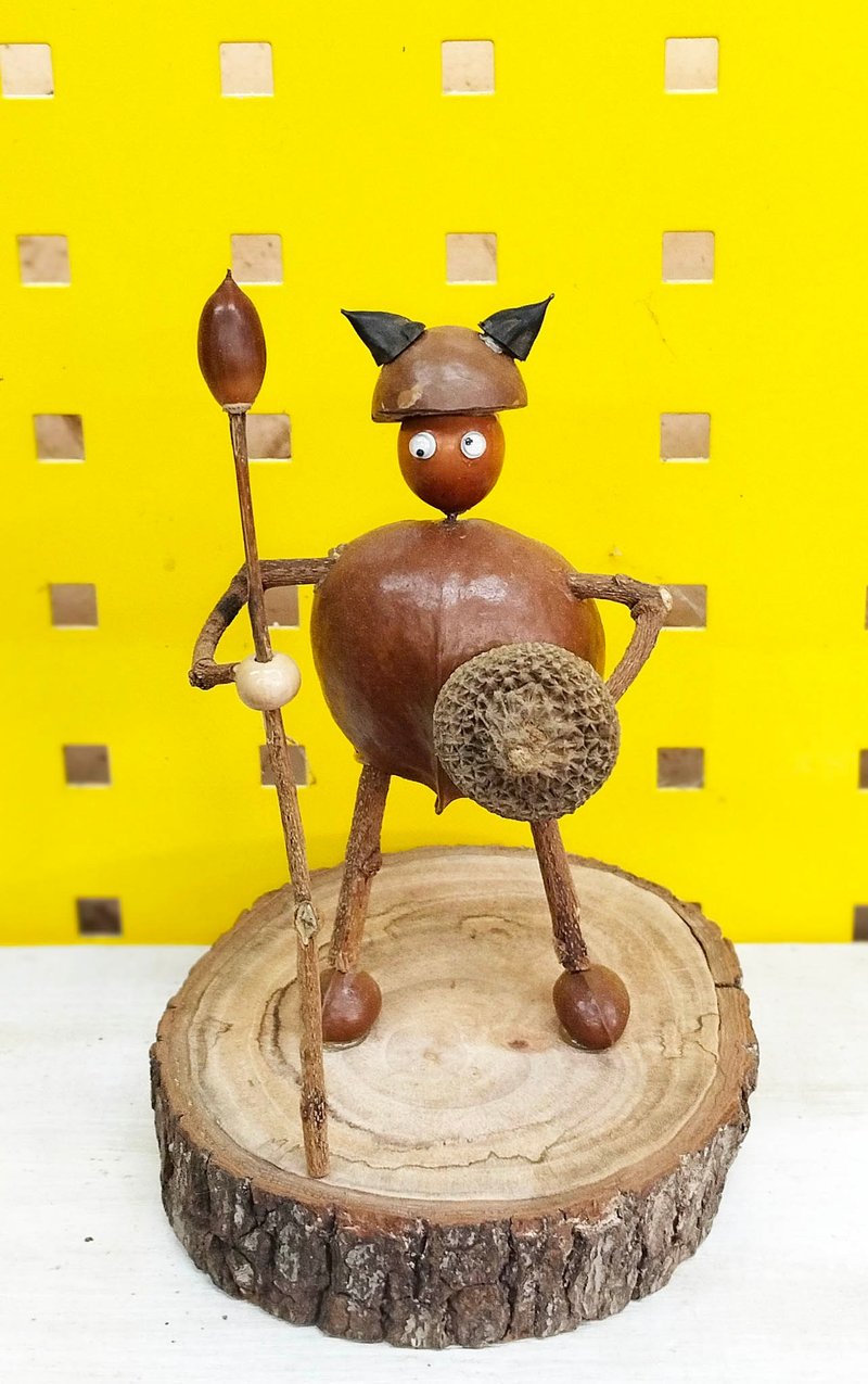 海盜船長-果實種子藝術創作 - 擺飾/家飾品 - 其他材質 