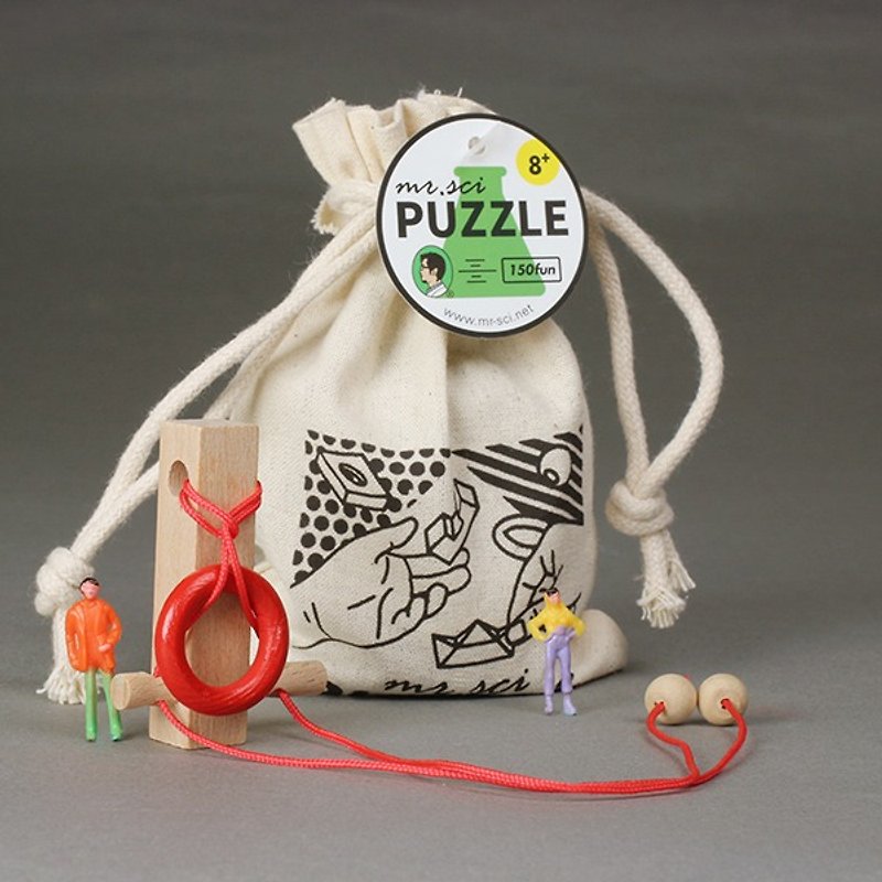 ミニパズルブロック - 诡谲套 - 知育玩具・ぬいぐるみ - 木製 