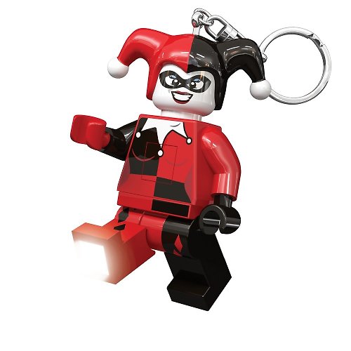LEGO樂高LED燈系列／文具系列 LEGO 樂高 DC 超級英雄 小丑女鑰匙圈燈