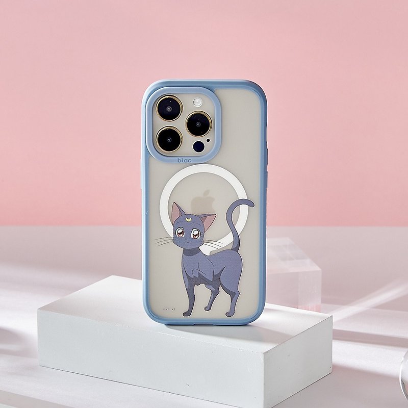 [Free charm] Sailor Moon Crystal Luna Aurora MagSafe iPhone case - Phone Cases - Silicone Multicolor