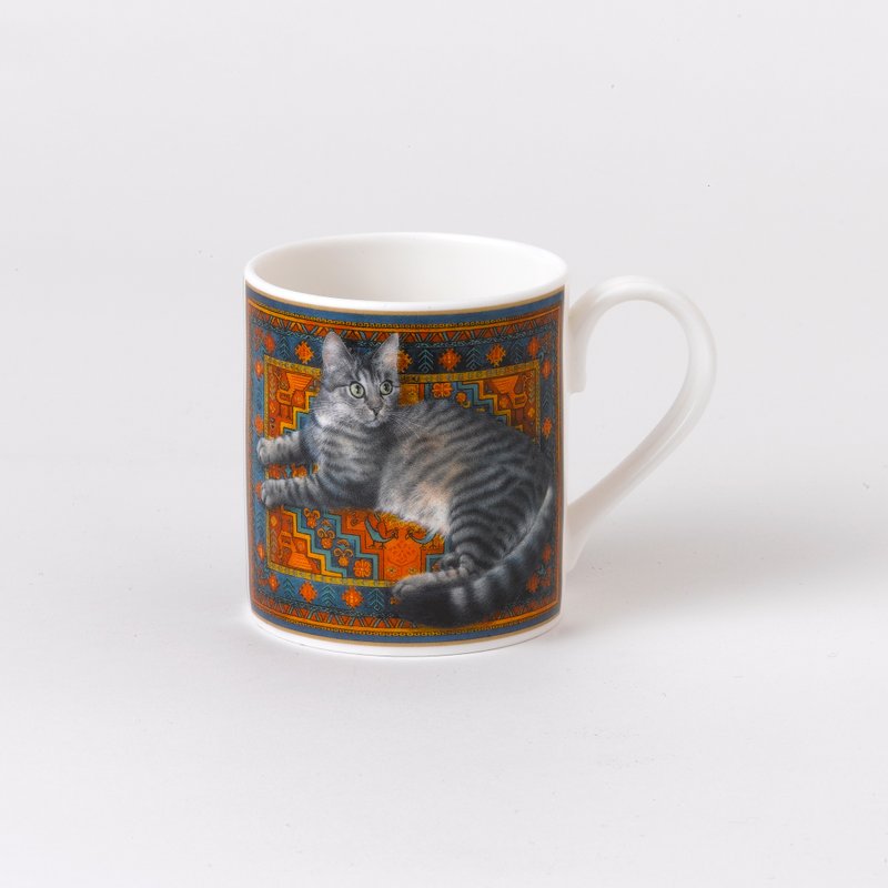 英國 RK | Lesley Anne Ivory貓 280ml 骨瓷杯 Muppet - 杯子 - 瓷 多色