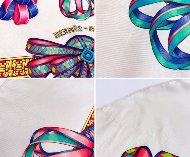 日本直送 中古美品】エルメス HERMES スカーフ カレ 90 大判スカーフ