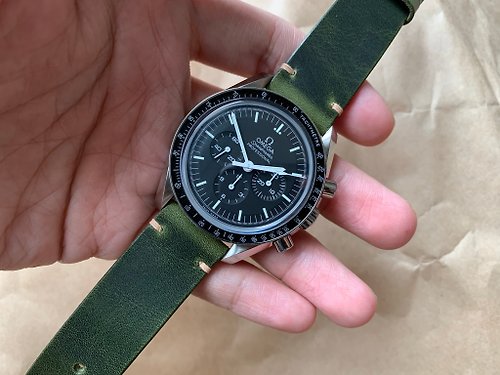 Shao Leather 手工皮件 油蠟皮革錶帶 簡約款 皮革錶帶 手工錶帶 客製化錶帶 錶帶訂製