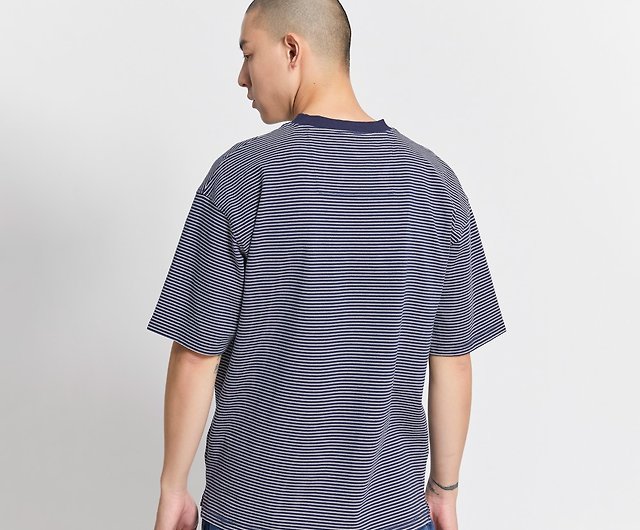 Edo Katsuri Big Fishing Series Large Pocket Wide Short Sleeve T-Shirt - Men's  Clothes (Zhang Blue) #衣衣 - Shop edokatsu-tw Men's T-Shirts & Tops - Pinkoi