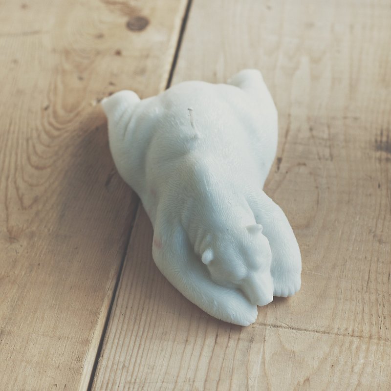 Polar Bear / candle / Home Décor / Gifts - Candles & Candle Holders - Wax White