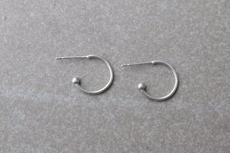 Sterling silver earrings 1074-eye-catching - Earrings & Clip-ons - Sterling Silver Silver