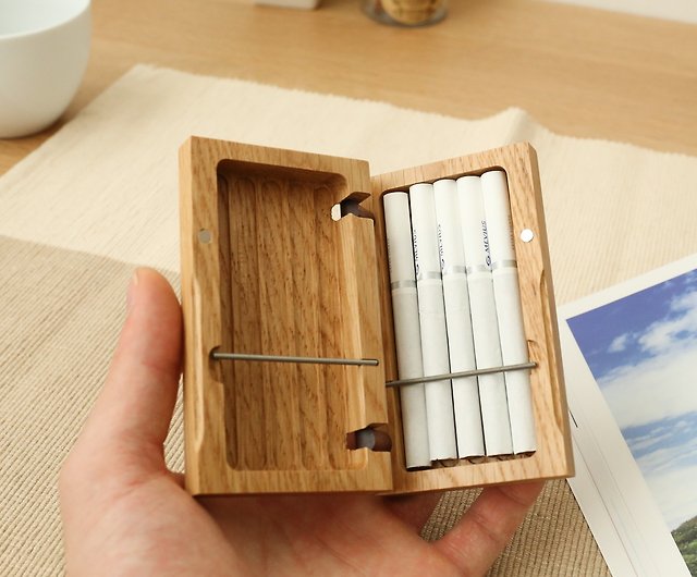 Asahikawa Craft Sasaki Arts Cigarette Case Muku Kobo Storage I