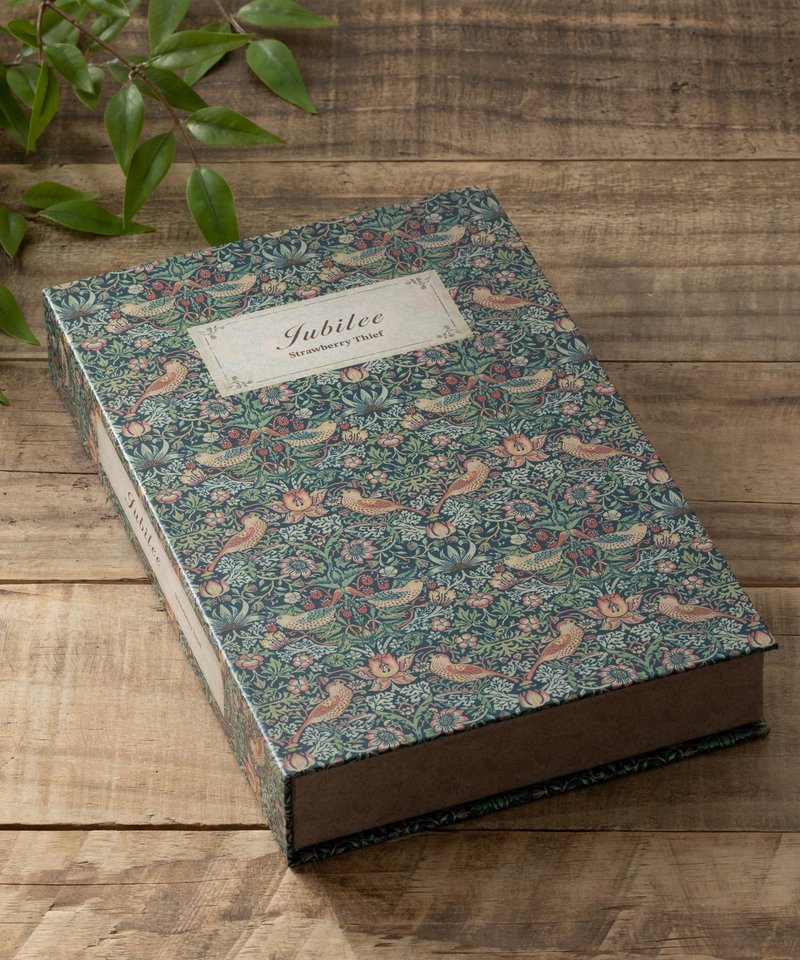 Jubilee 本型小物入れ ウィリアムモリス柄 ブックケース その他1 - 其他 - 紙 多色
