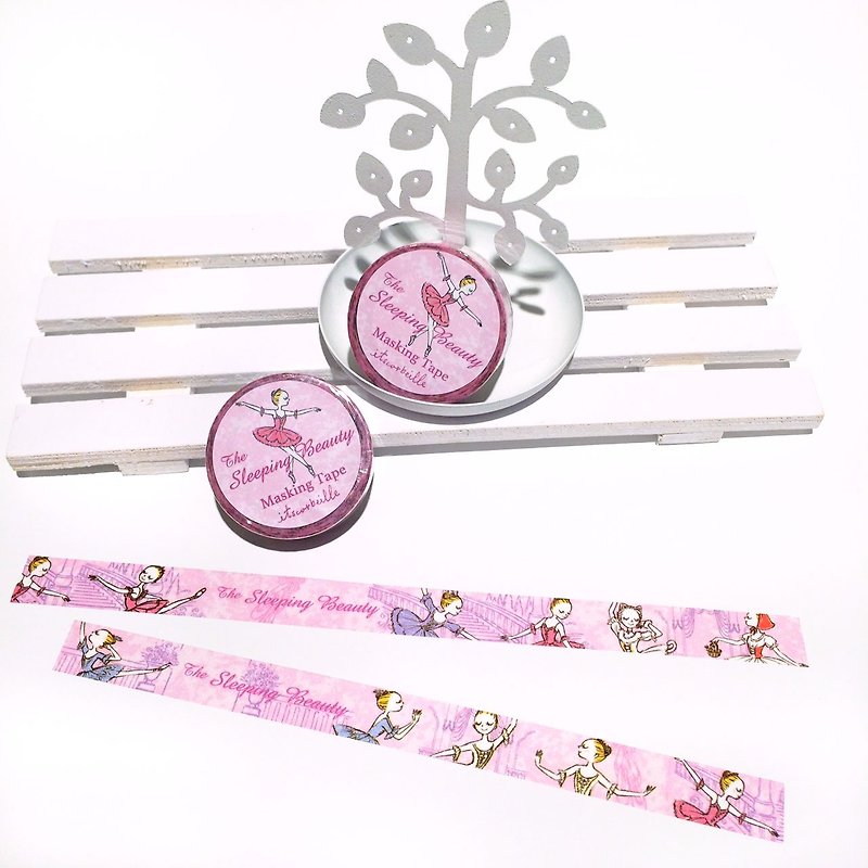Yizike Ballet | Sleeping Beauty Paper Tape - Washi Tape - Paper Pink