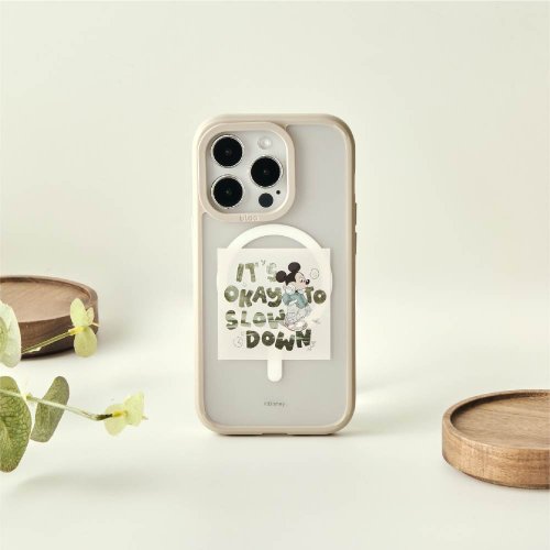 TOYSELECT Disney Life-米奇的慢生活極光霧透MagSafe iPhone手機殼
