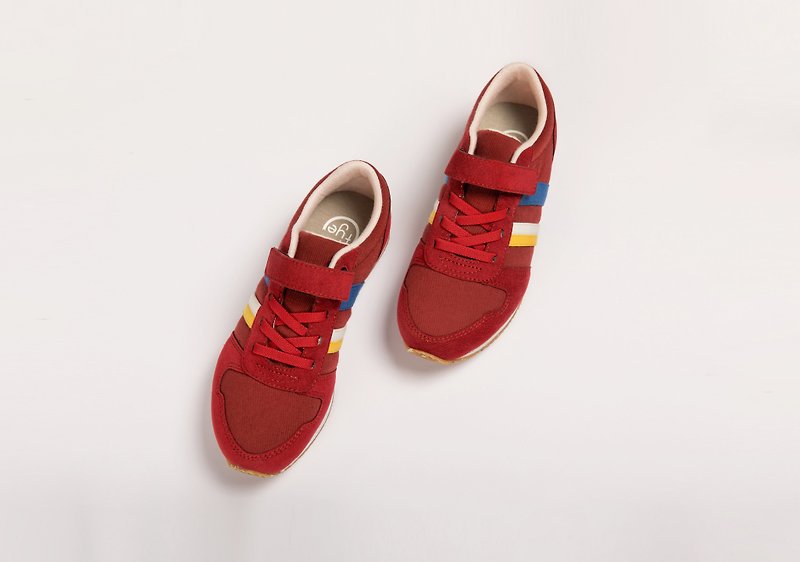 FYE經典童鞋   酒紅色   男女童鞋 - 男/女童鞋 - 環保材質 紅色