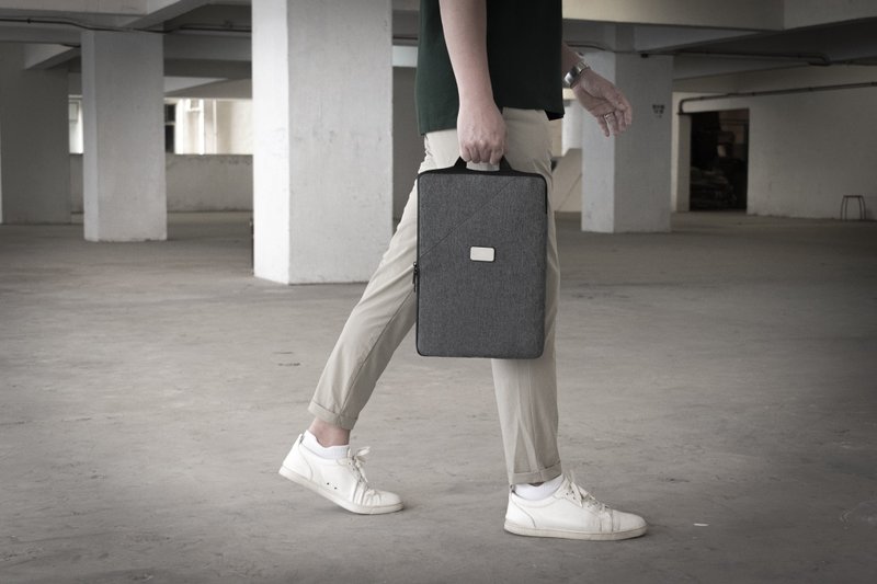 Specter Go - Laptop Bags - Eco-Friendly Materials Gray