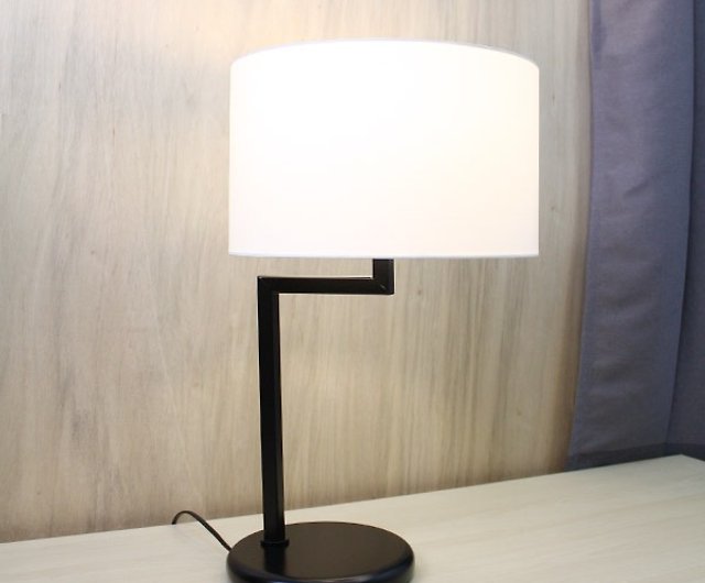 L Cloth Cover Table Lamp Loft, Floor Lamp Handmade